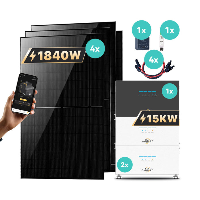 SunEnergyXT 500 Serie Speicher-Set – Komplettset und Lieferumfang