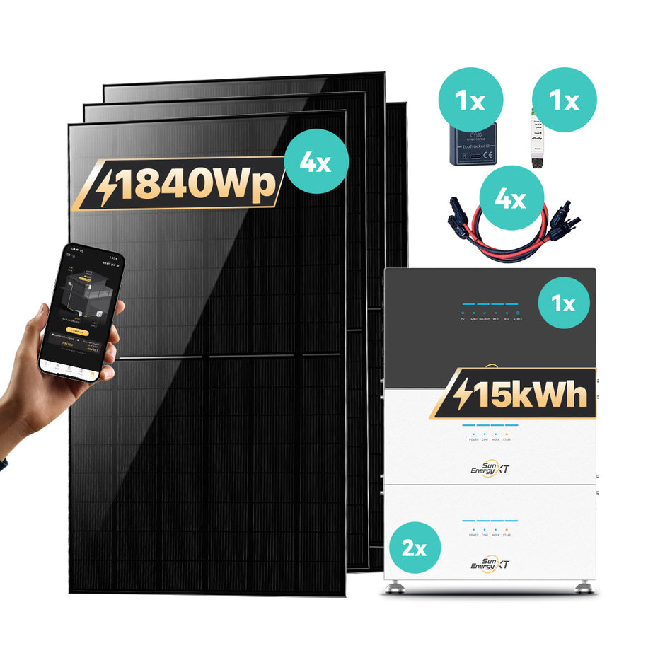 SunEnergyXT 500 Serie Speicher-Set – Komplettset und Lieferumfang