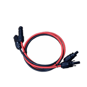 MC4-kompatibles Solar-Anschlusskabel 2er-Set für Solarmodule und Balkonkraftwerke
