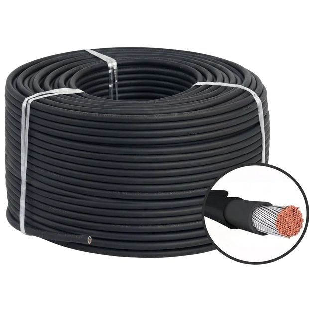 MC4 Solarkabel 500 m Rolle, H1Z2Z2-K, 4 oder 6 mm² für PV-Anlagen