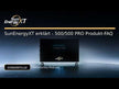 DRBO Intro | SunEnergyXT 500/500 PRO Produkt-FAQ
