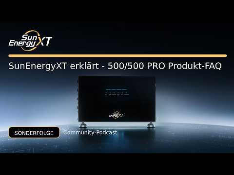 DRBO Intro | SunEnergyXT 500/500 PRO Produkt-FAQ