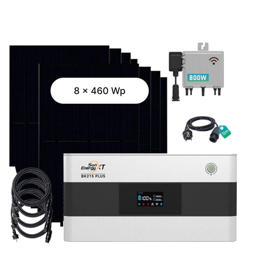 3.680 Wp Komplettset mit Speicher