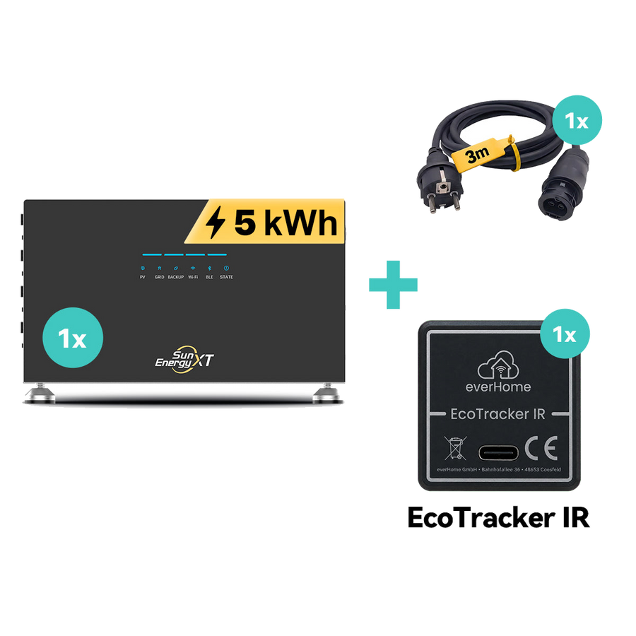 SunEnergyXT 500 PRO Set mit EcoTracker IR