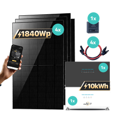 SunEnergyXT 500 Serie – Produktabbildung und Set-Komponenten