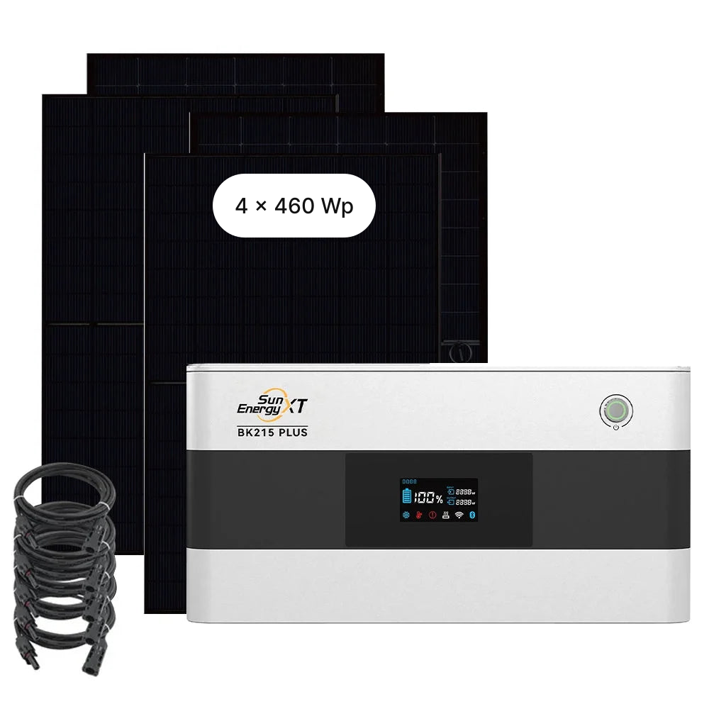 SunEnergyXT BK215 PLUS Sparpaket 02 mit 4 × 460-Wp-Solarmodulen