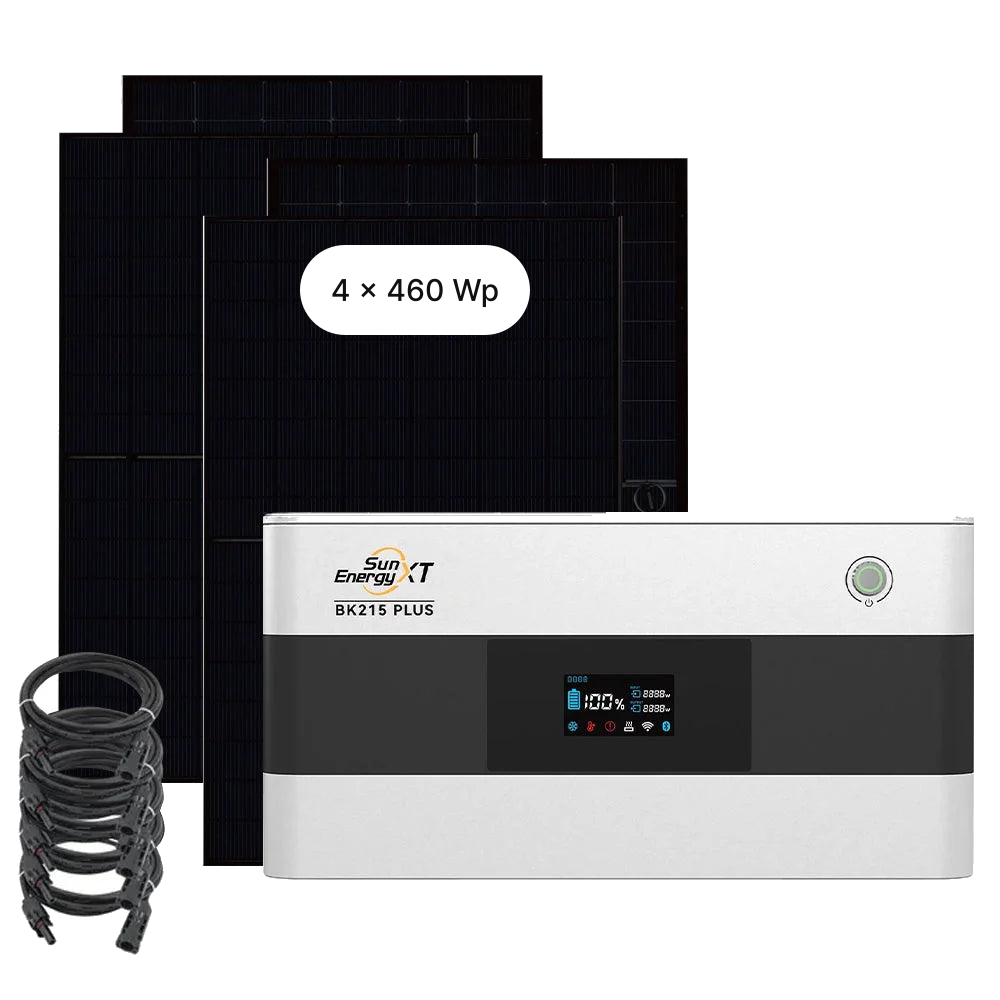 SunEnergyXT BK215 PLUS Sparpaket 02 mit 4 × 460-Wp-Solarmodulen