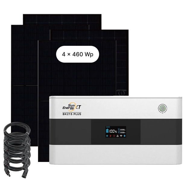 SunEnergyXT BK215 PLUS Sparpaket 02 mit 4 × 460-Wp-Solarmodulen