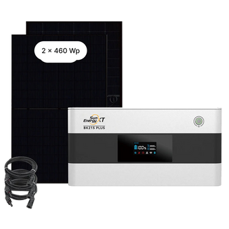 SunEnergyXT BK215 PLUS Sparpaket 01 mit 2 × 460-Wp-Solarmodulen