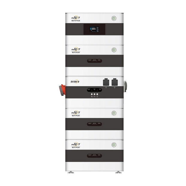 2Way Speicherturm PLUS Komplett-Set mit 8,6 kWh Speicher und EV3600 Wechselrichter
