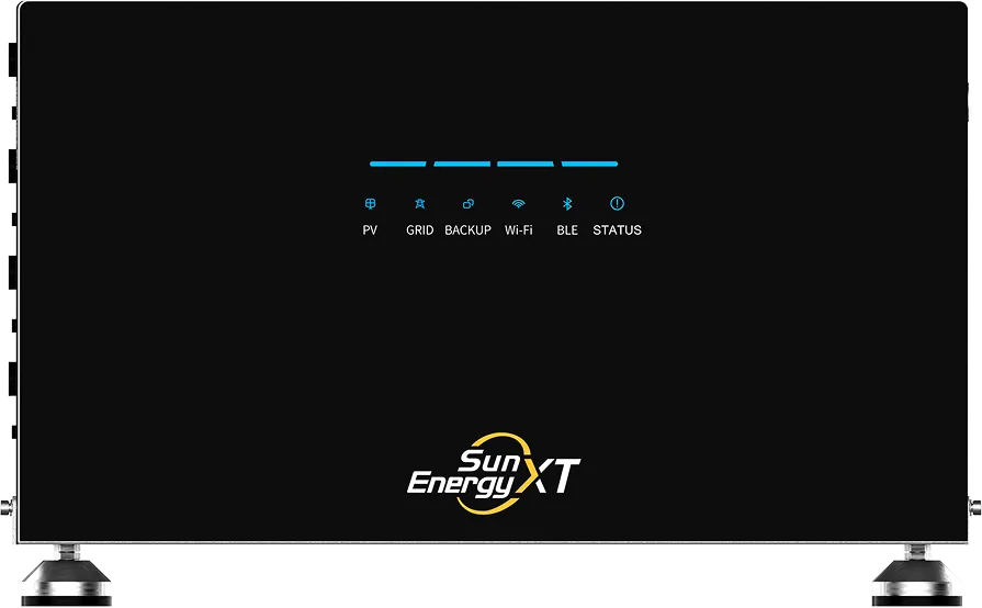 SunEnergyXT 500 Lite mit schwarzer Front und integrierter Statusanzeige